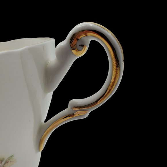 Heritage Regency English Teacup Coffee Cup Saucer Mother Floral Bone China - Picture 8 of 12